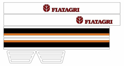 Fiatagri decalcomanie adesive