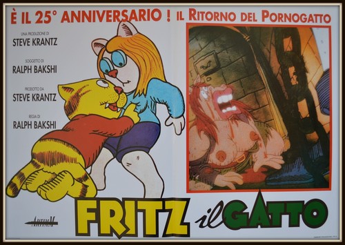 Fotobusta fritz gatto - , il