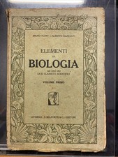 Elementi di biologia - Bruno Flury - Alberto Razzauti