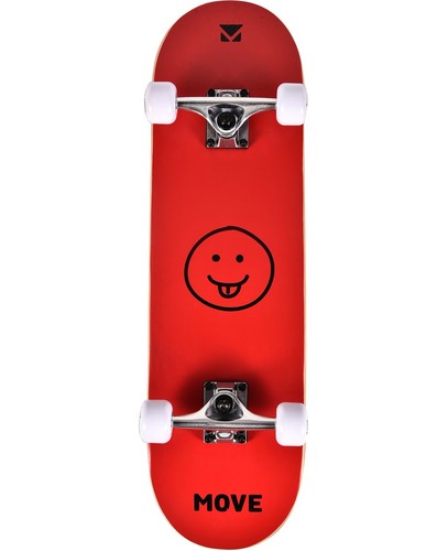 Skateboard smile red per