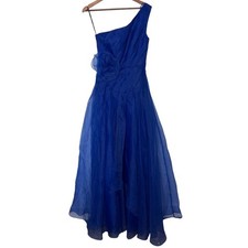 Abito organza monospalla Theia