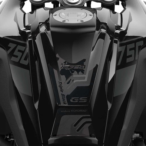 Paraserbatoio moto adesivo - adesivo, 3d