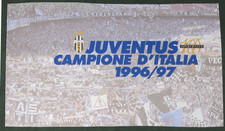 CALCIO FOLDER CON BUSTA PRIMO GIORNO JUVENTUS CAMPIONE D'ITALIA 1996-97 BOLAFFI