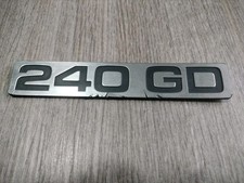 Mercedes 240 GD Logo Targa Originale usato 