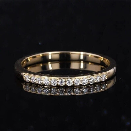 Anello delicato moissanite - delicato,