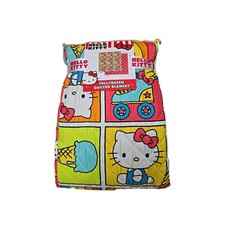 Coperta trapuntata completa/regina reversibile Hello Kitty 