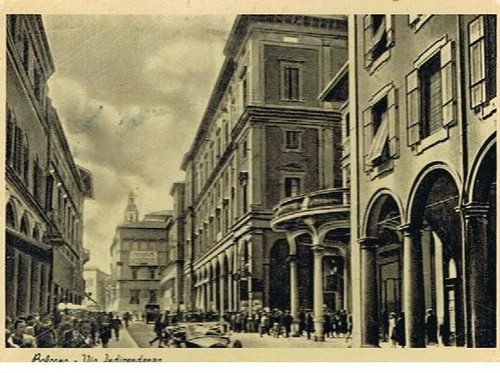 Antica cartolina viaggiata - antica,