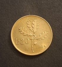 Moneta lire ramo di - moneta, da