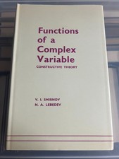FUNCTIONS OF A COMPLEX VARIABLE CONSTRUCTIVE THEORY - SMIRNOV LEBEDEV  - HC & DJ