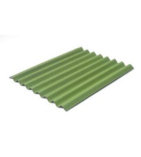 Onduline per coperture Easyline - Lastra Ondulata in Fibra Bitumata Verde 100 x 