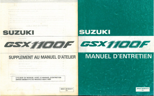 Revues atelier suzuki gsx - revues,