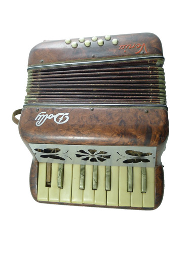 Fisarmonica giocattolo vintage - fisarmonica,