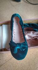 Scarpe Miu Miu Ballerine Color Gerde Bottiglia
