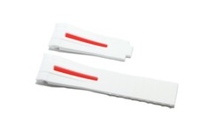 Cinturino in silicone bianco