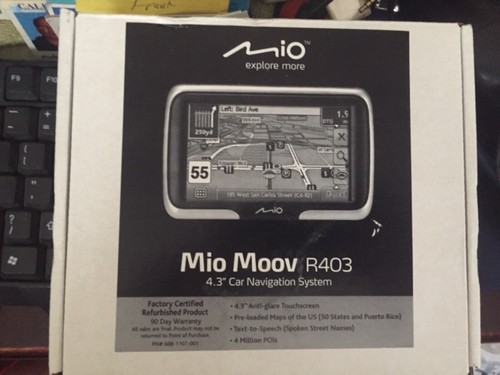 Mio moov r403 - mio, moov~r403~4.3”~sistema