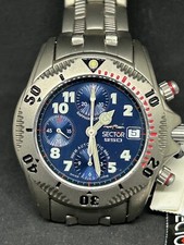 Orologio Sector 950 Titanium Valjoux 7750 NOS " black friday !
