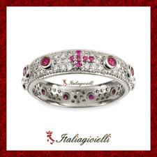 Prezioso anello rosario rubino - anello,