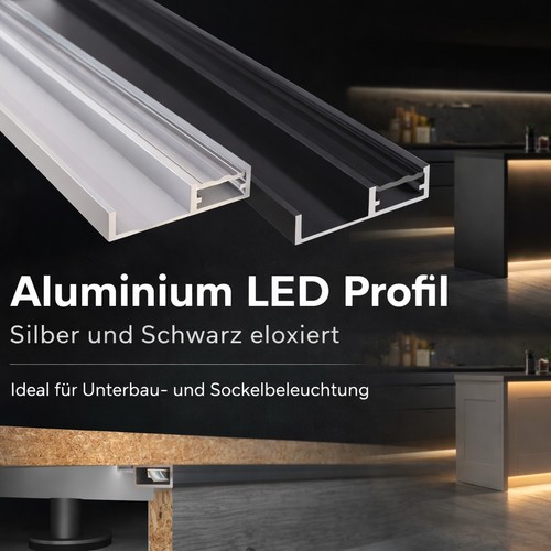 Profilo led base - cucina, luce