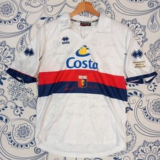 GENOA MAGLIA VINTAGE SERIE A 04/05 ERREA COSTA STAMPA AUTOGRAFI COMMEMORAZIONE 