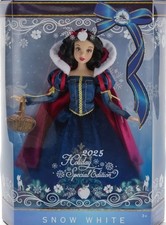 Disney Parks Store Snow White 2025 Christmas Holiday Special Edition Doll NEW