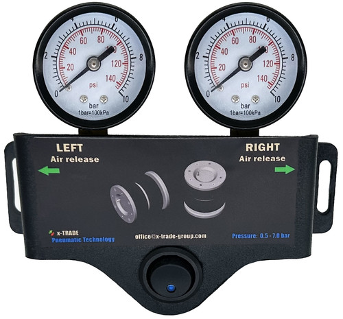 Doppio circuito pneumatico - , per