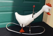 ?CANOVA ?? PADOVA☆OCHETTA a DONDOLO testa basculante  anni '60☆plastica/gomma