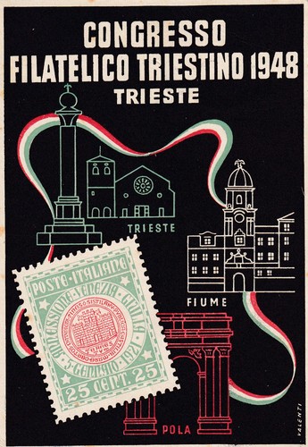 Cartolina trieste - di,