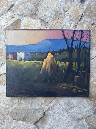 Quadro paesaggio campagna - quadro, di