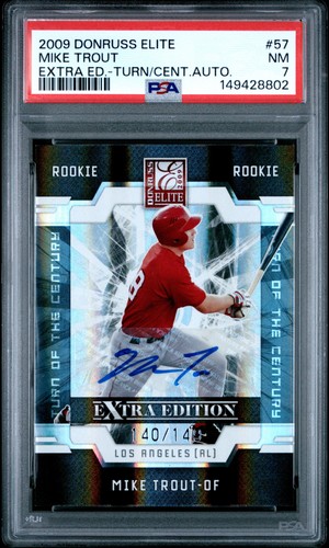 Mike trout 2009 donruss elite - 2009,