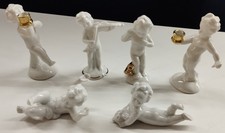 6 Putti in porcellana Ginori e