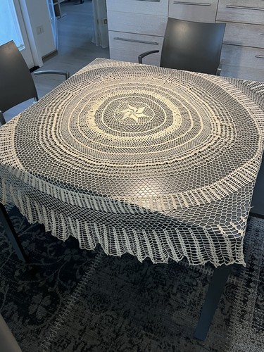 Centro tavola tovaglia rotonda - tavola,