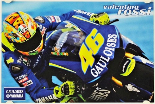 Motorcycle racing poster