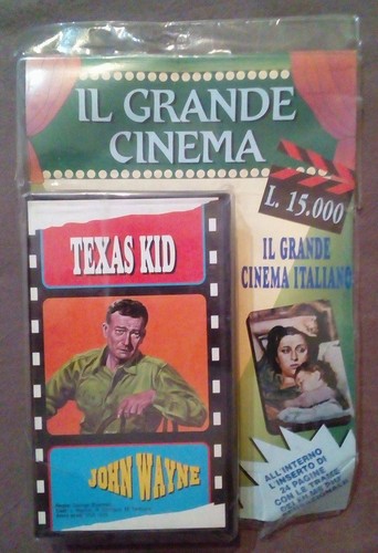 Vhs texas kid film - vhs, guerra