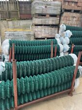 RETE DA RECINZIONE PLASTIFICATA COLORE VERDE A ROTOLO 