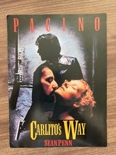 Carlito's Way Sean Penn Al Pacino Penelope Ann Miller 1993 programma cinemato...