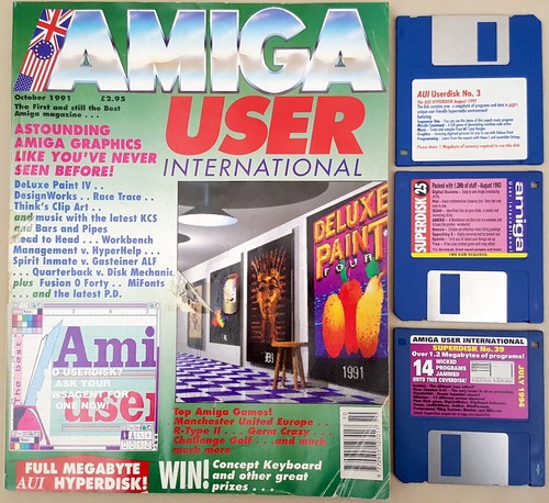 Amiga user international - amiga,