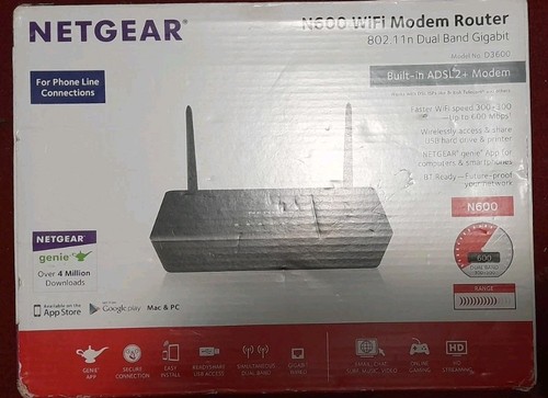 Netgear n600 d3600 router - netgear,