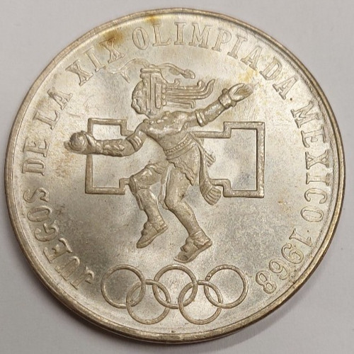 Mexico pesos 1968 summer - mexico, 25