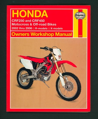 Honda crf250r crf450r - crf450r, (02-06)