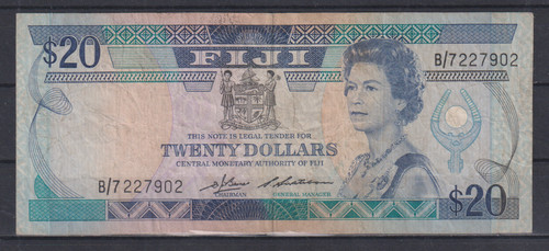 Fiji dollari 1986 85 - dollari, p-85