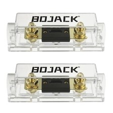 BOJACK 2 pezzi 100A portafusibili ANL con guscio trasparente e 2 pezzi 100 Amp