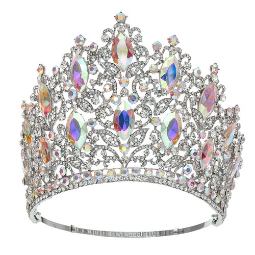 Corona diadema cristallo alta