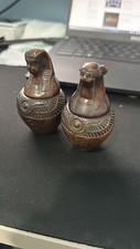 Antico Egitto 2 Barattoli Baldacchino usati nel processo di mummificazione