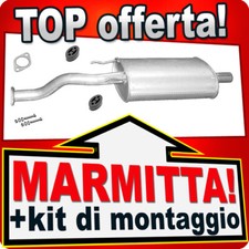 Silenziatore Posteriore per