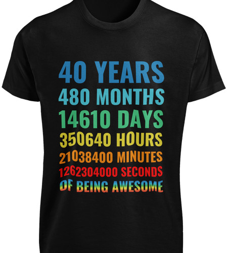 Shirt 40 50 - t-shirt, 50°