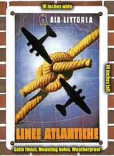 Insegna in metallo - 1939 Ala