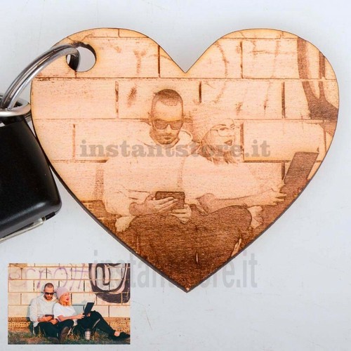 Portachiavi forma cuore - a,