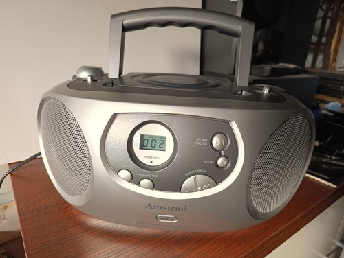 Radio portatile amstrad - cd,
