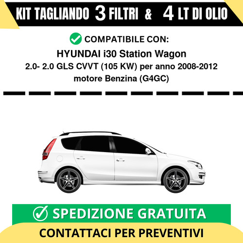 Tagliando per hyundai i30 - per,