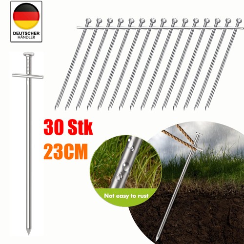 30pz tenda aringhe acciaio - 30pz, in